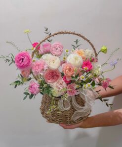 Giỏ hoa đẹp tặng người thân