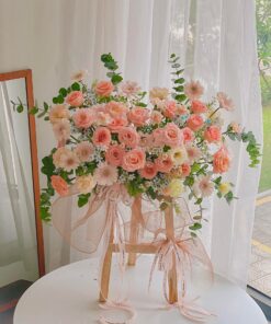 Kệ hoa khai trương mini